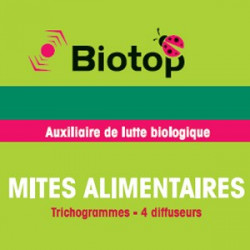 Mites alimentaires - Trichogrammes - 4 diffuseurs